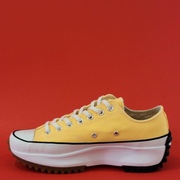 Converse Run Star Hike Low 'Citron Pulse' Platform Sneakers 170778C NWT - Picture 3 of 6